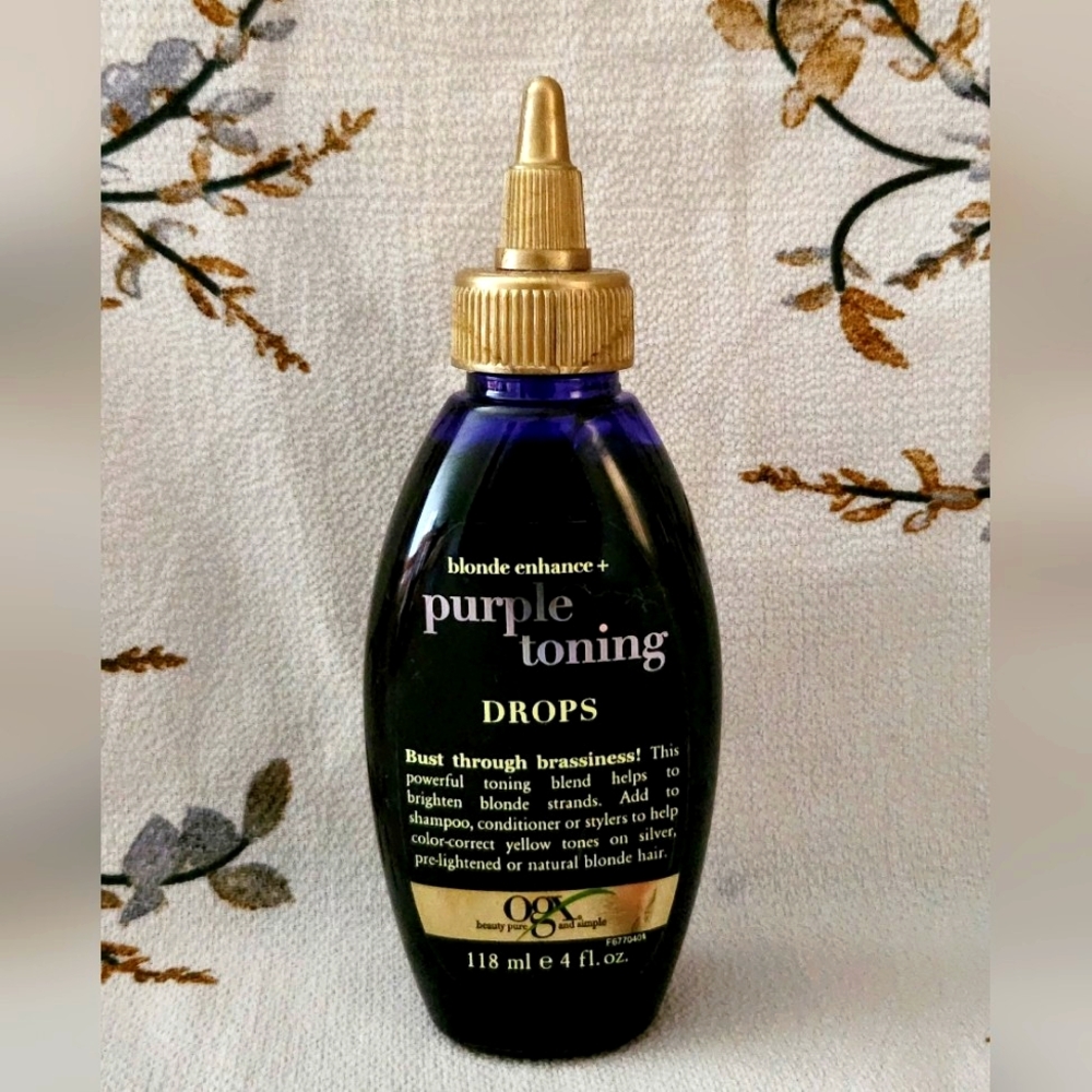 OGX Blonde Enhance Purple Toning Drops 118ml (4 fl.oz)